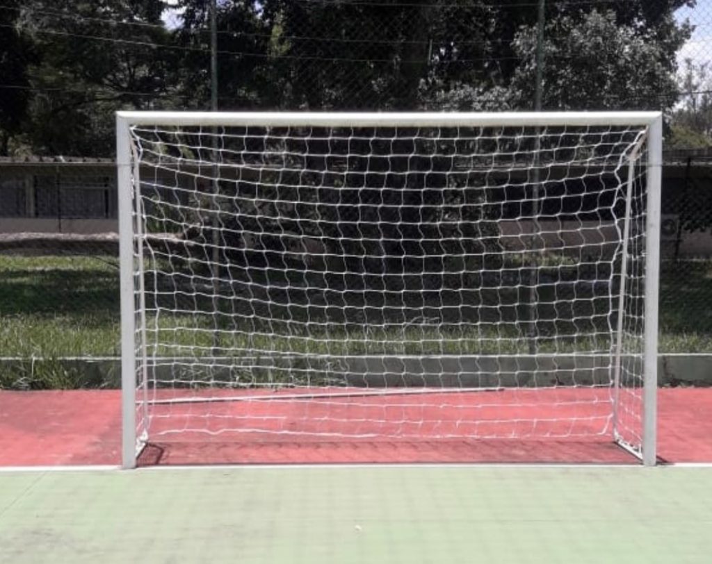 Troca das redes dos gols